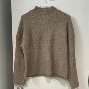 Abercrombie & Fitch Tan Turtleneck Sweater